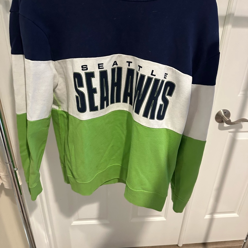 Seattle Seahawks Colorblock Sweatshirt